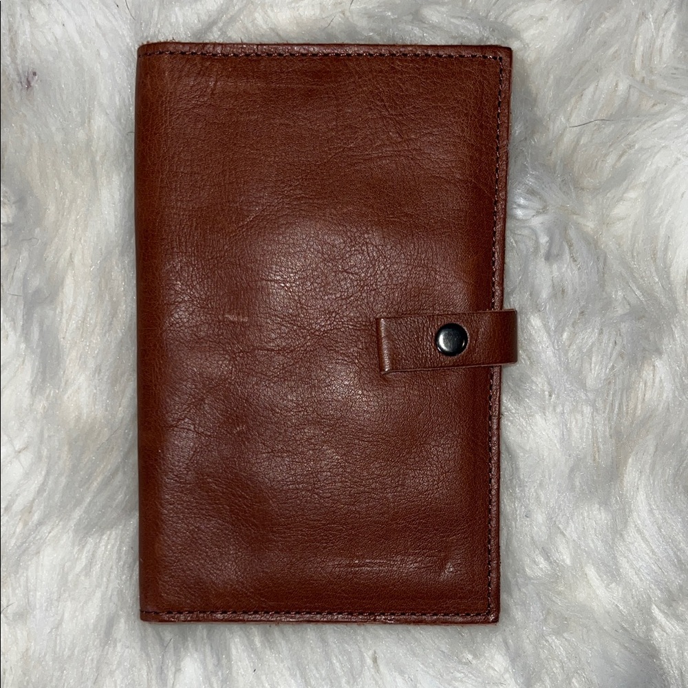 This Is Ground Leather Passport Wallet